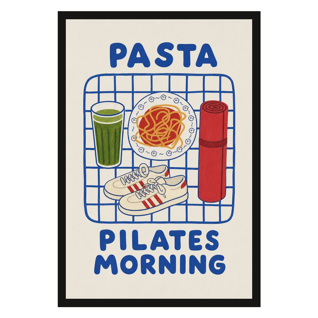 Pasta Pilates Morning, product preview card.