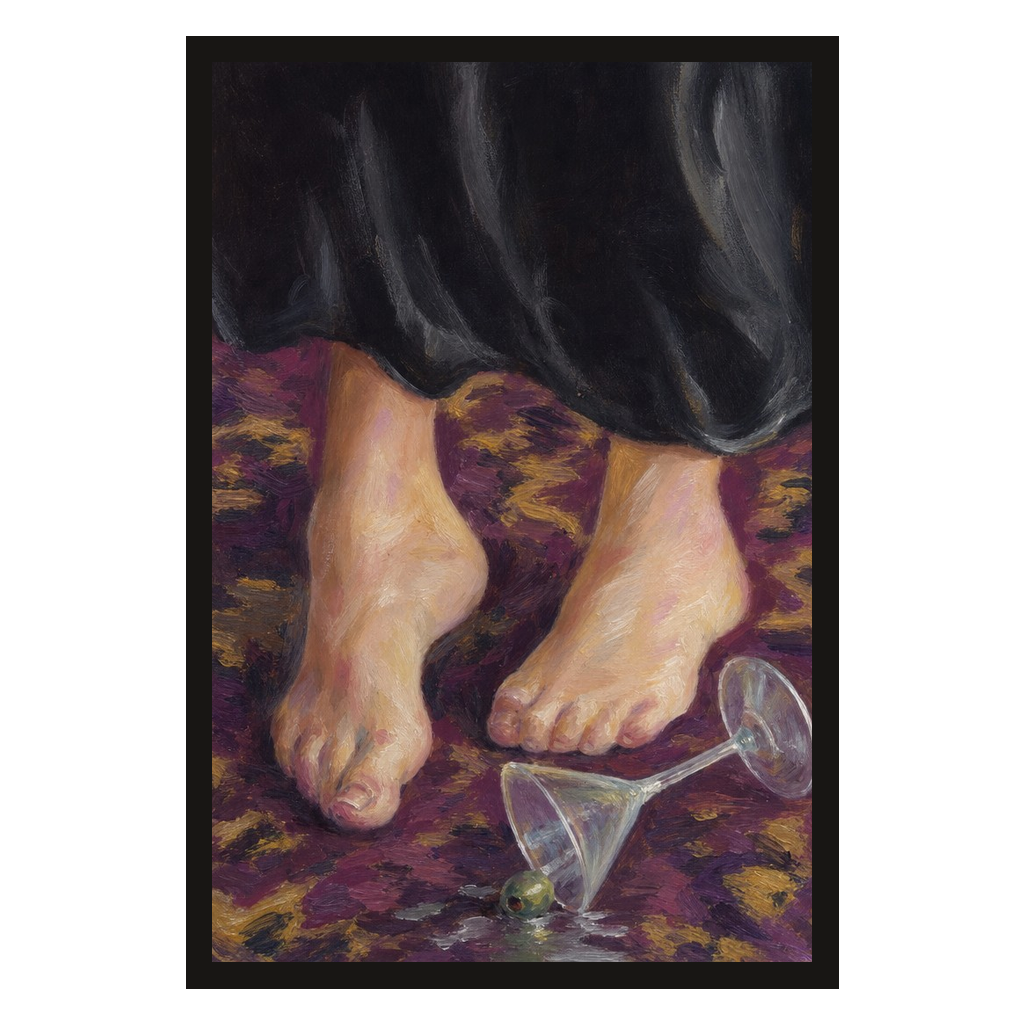 Bare Feet, Spilled Martini, product preview card.