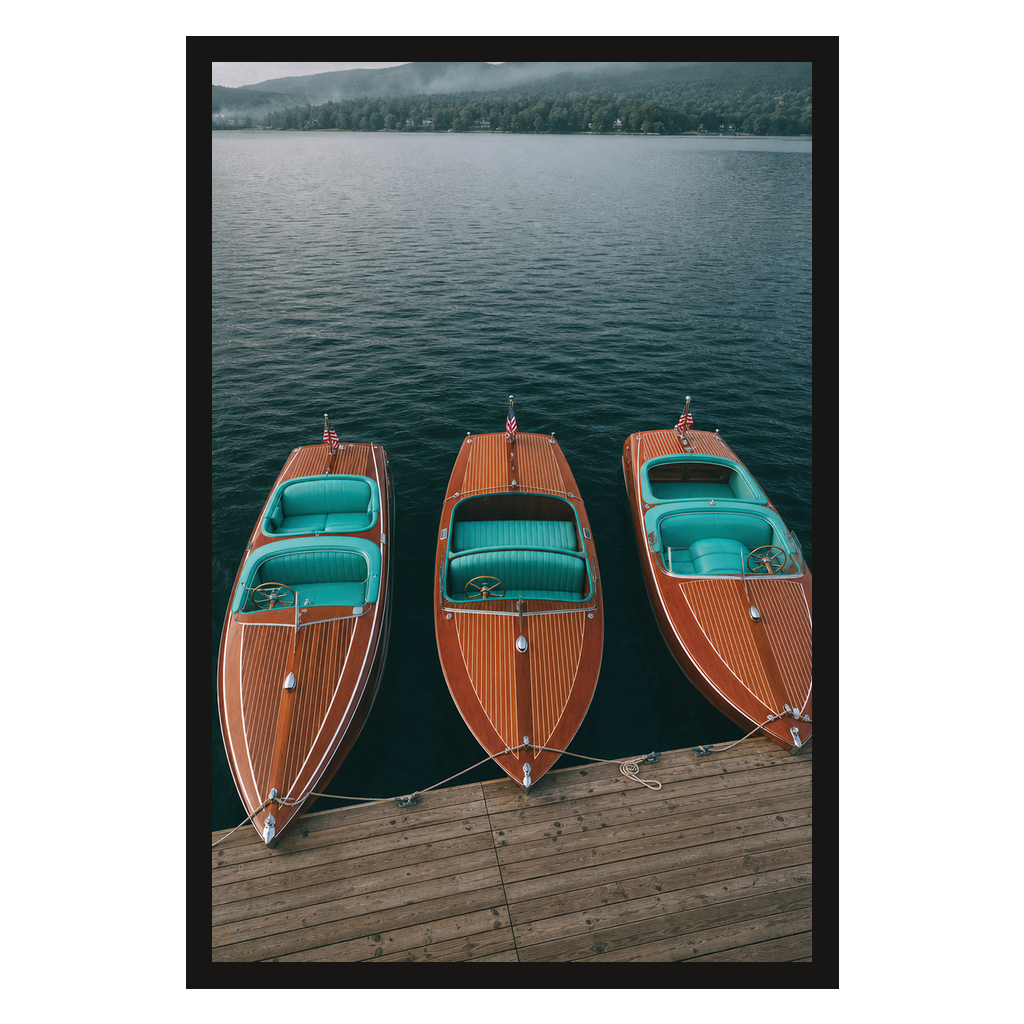 Three at the Dock, product preview card.