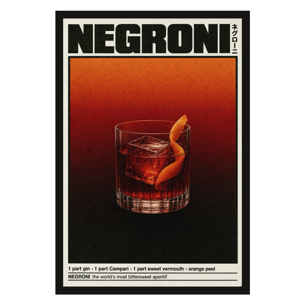 Negroni, product preview card.