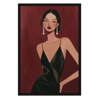 Slip Dress, Oxblood, product preview card.