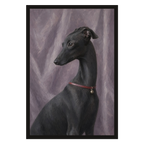 Black Greyhound, Red Collar, product preview card.