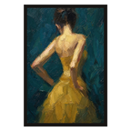 Gold Dress, Teal, product preview card.