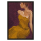 Mustard Dress, Plum, product preview card.