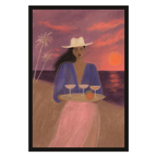 Drinks at the Beach, Alone, product preview card.