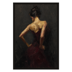 Oxblood Dress, Charcoal, product preview card.