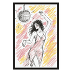 Disco Ball, Crayon, product preview card.