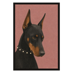 Doberman, Pearls, product preview card.