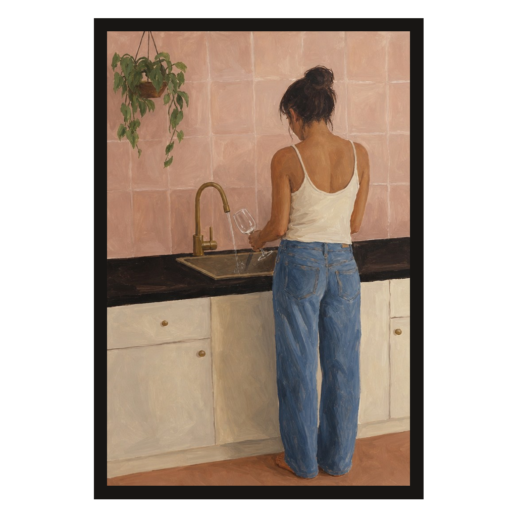 Sink, Pink Tile, product preview card.