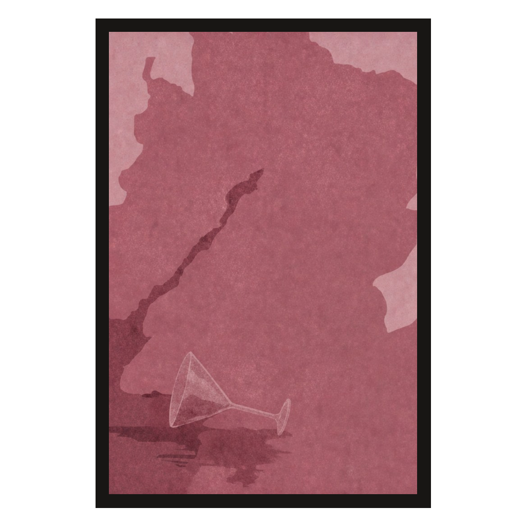 Spilled Martini, Oxblood, product preview card.