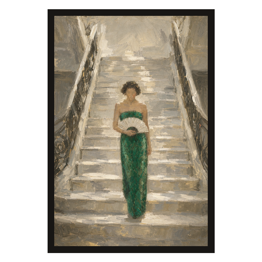 Python and the Staircase, product preview card.
