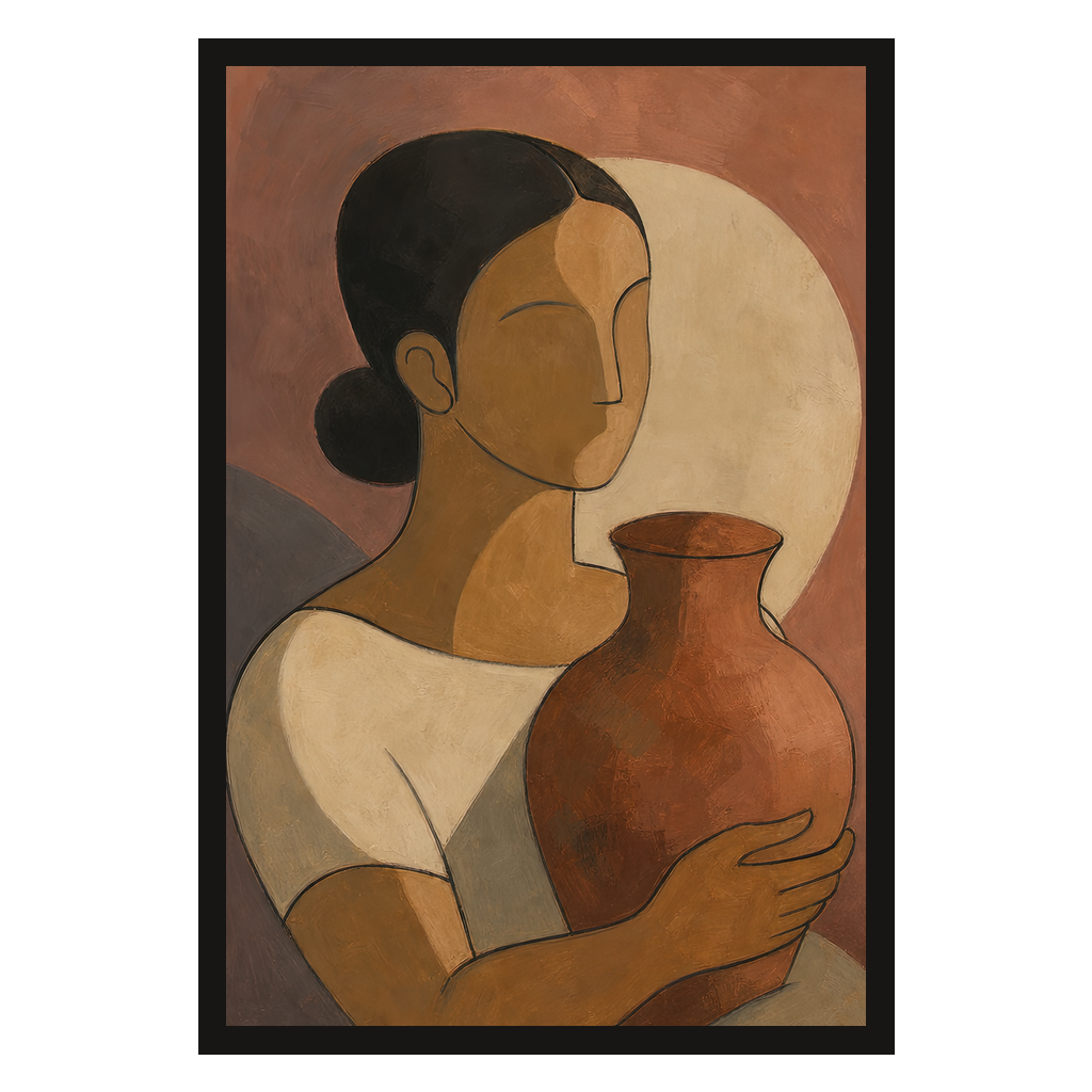 Woman With a Pot, product preview card.