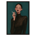 Fishnet Veil, Teal, product preview card.