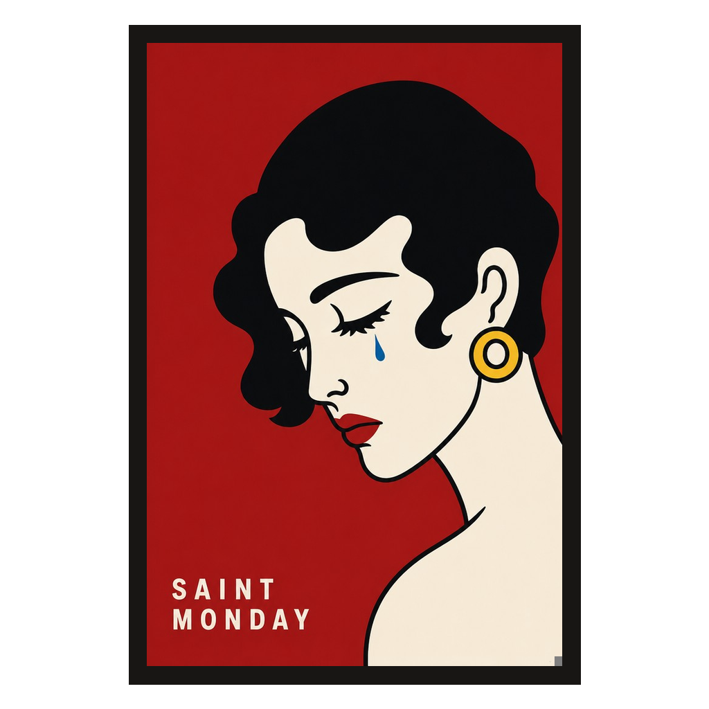 Saint Monday, product preview card.