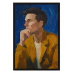 Mustard Jacket, Blue, product preview card.