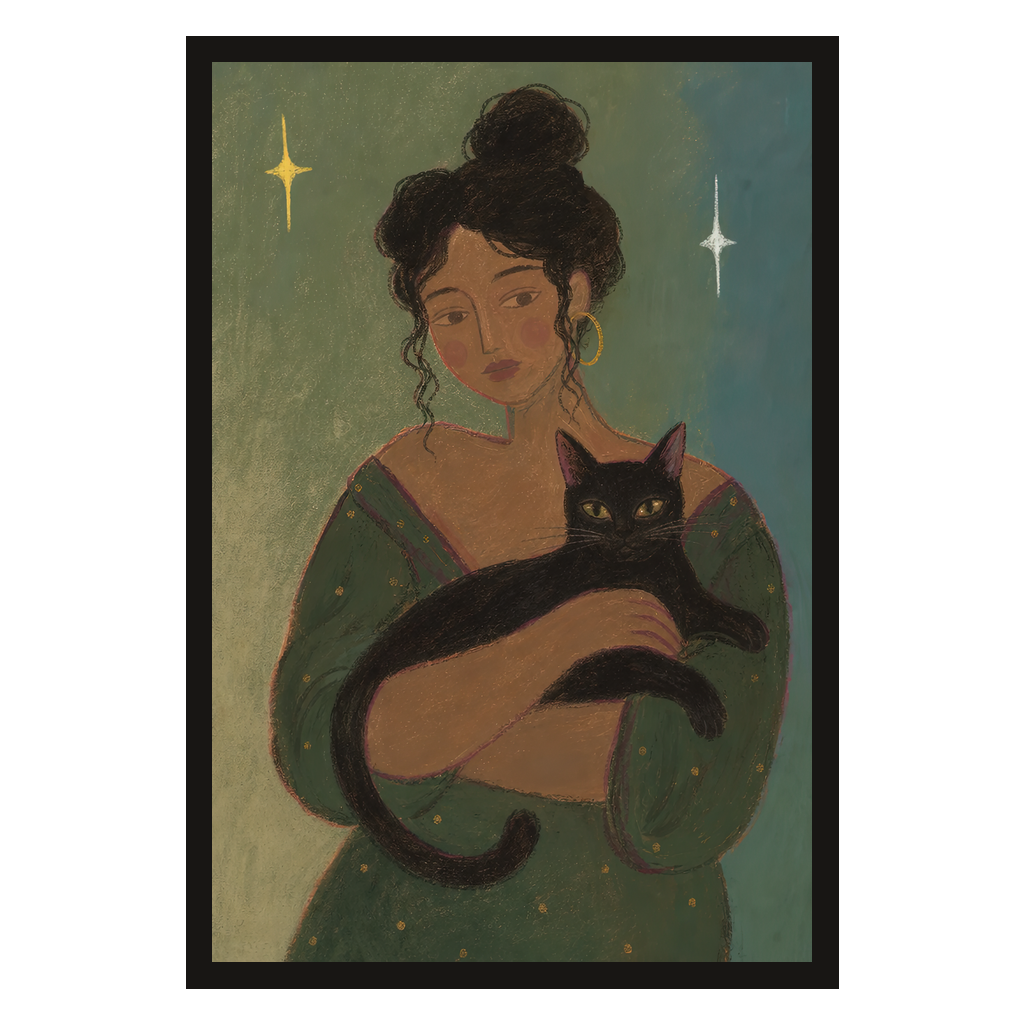 The Femme and Her Familiar, product preview card.