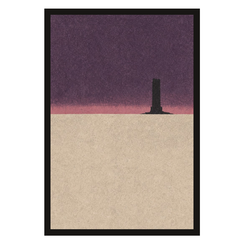 Lone Tower, Pink Sky, product preview card.
