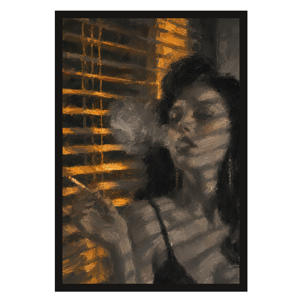 Through the Blinds, product preview card.