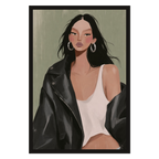 Leather Jacket, Sage, product preview card.