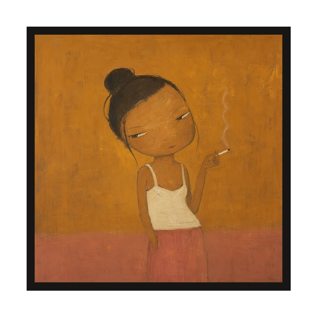 Smoke Break, Ochre, product preview card.