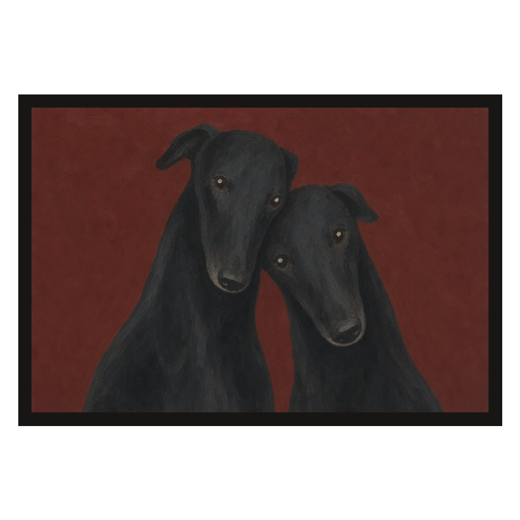 Two Greyhounds, Oxblood, product preview card.