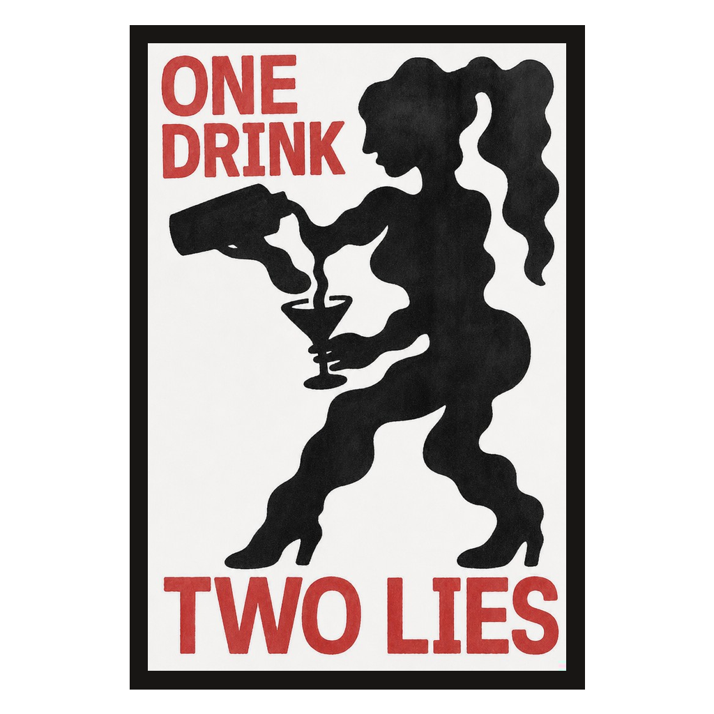One Drink, Two Lies, product preview card.