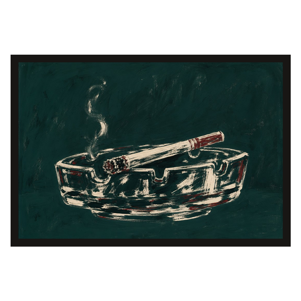 Ashtray, Teal, product preview card.