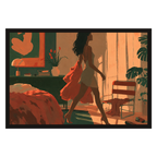 Out the Door in Coral, product preview card.