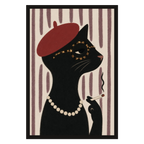 Cat, Red Beret, product preview card.