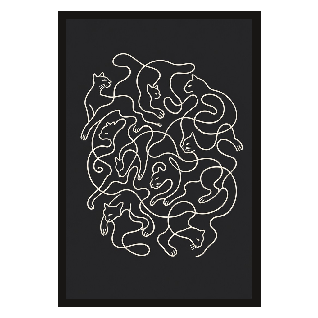 Tangled Cats, product preview card.