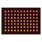 Cream Dots, Oxblood, product preview card.