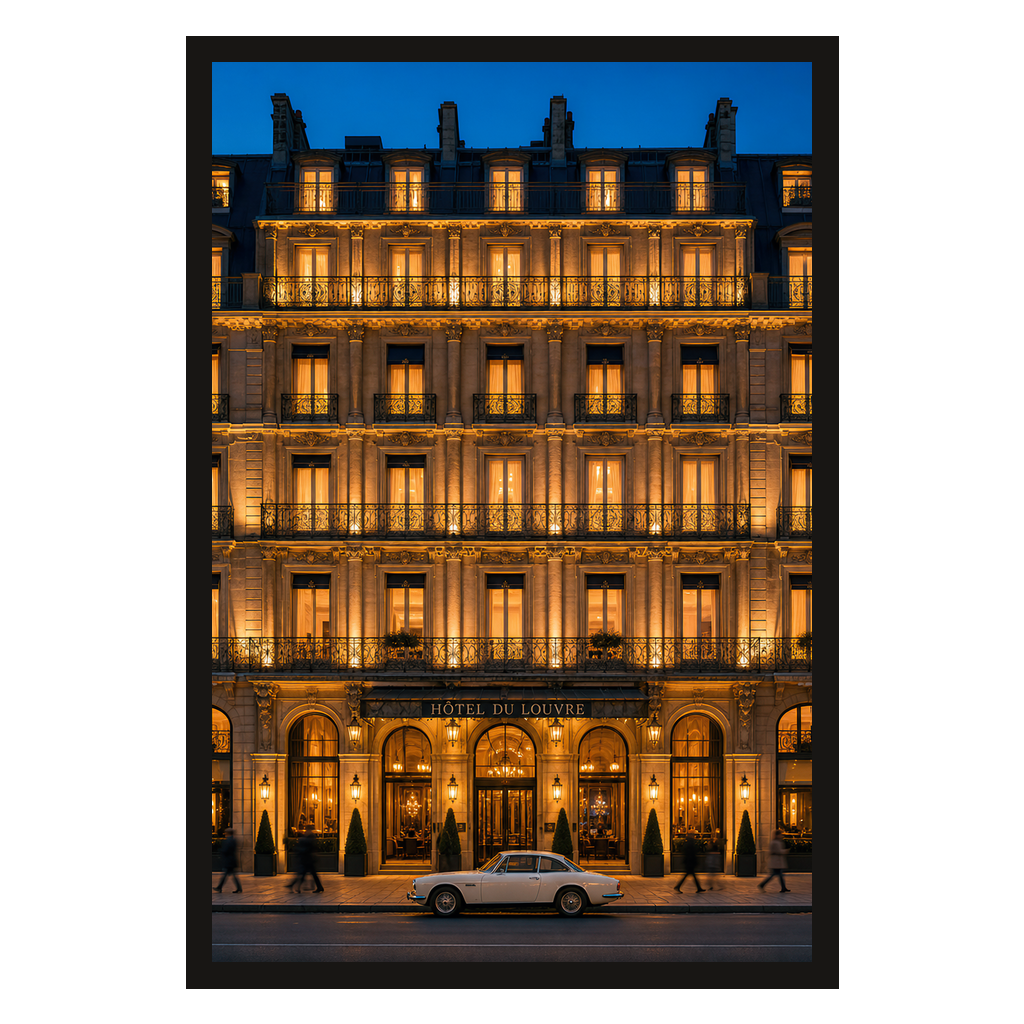 Last Car at the Louvre, product preview card.