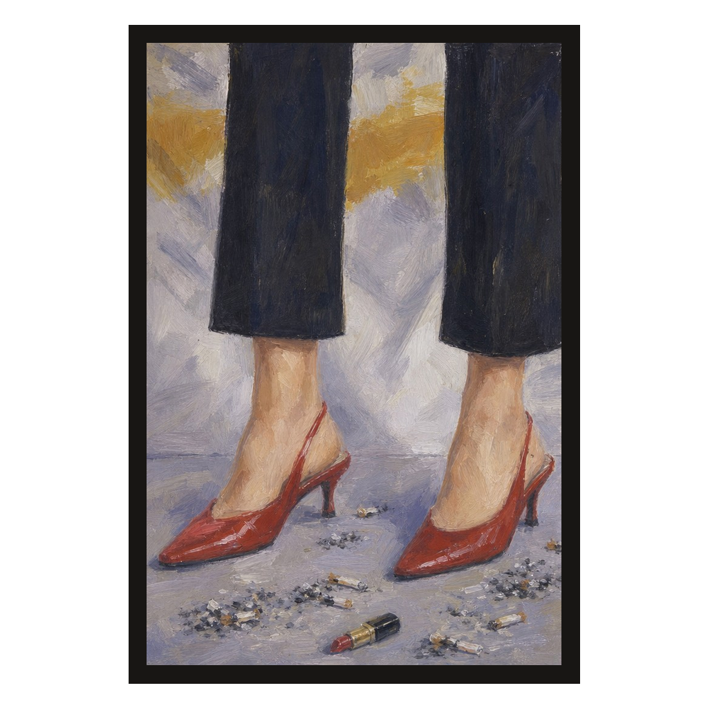 Red Heels, Ash, product preview card.