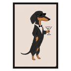 Dachshund, Martini, product preview card.
