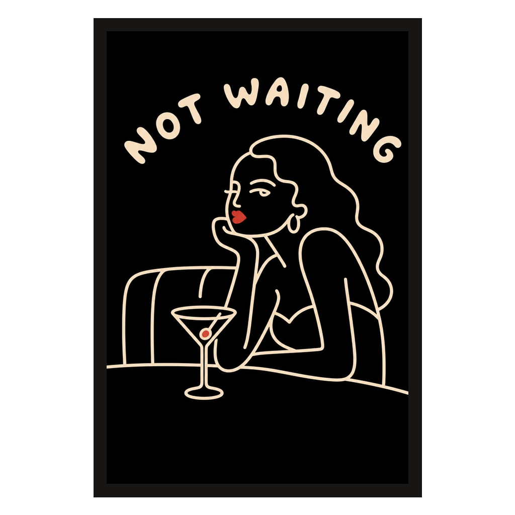 Not Waiting, product preview card.