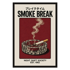 Smoke Break, 1962, product preview card.