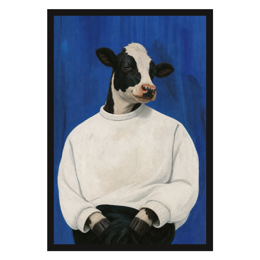 Calm in a White Sweater, product preview card.