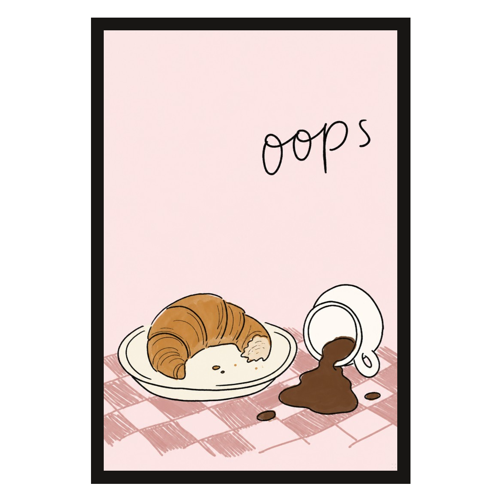 Oops, Croissant, product preview card.