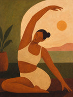 Morning Stretch, Sun Up, solo