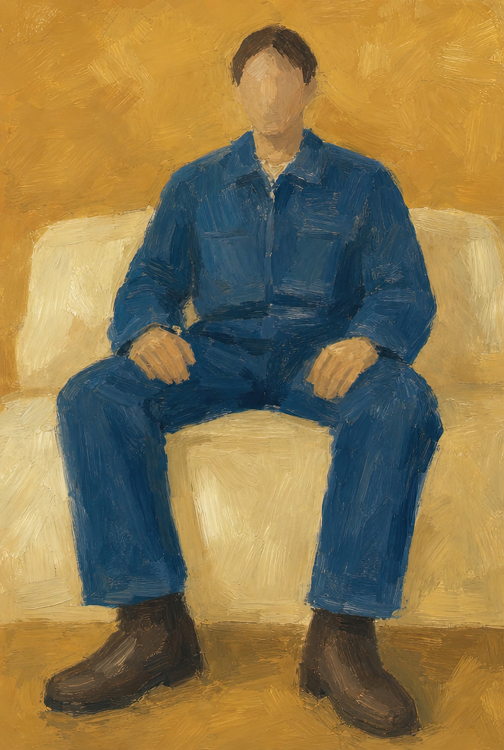 Denim Workwear, Ochre, solo