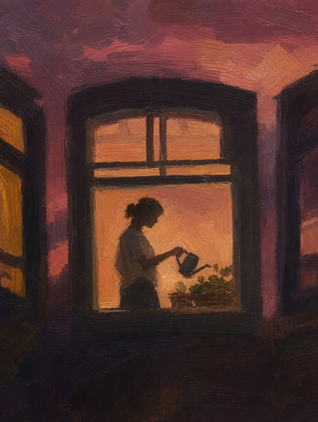 Rose Dusk, Plants, solo