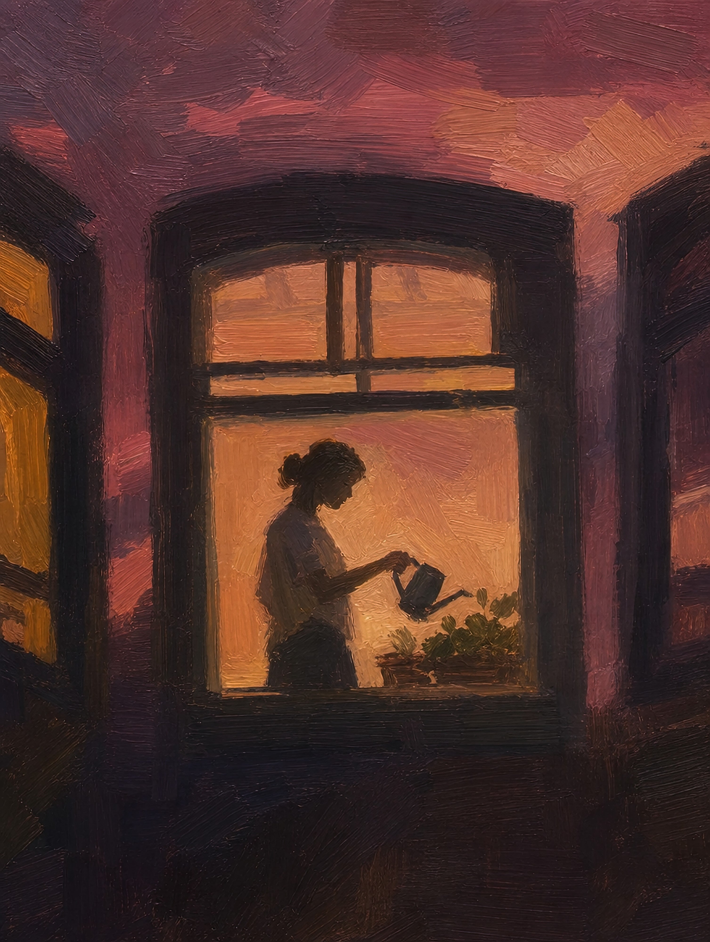 Rose Dusk, Plants, solo