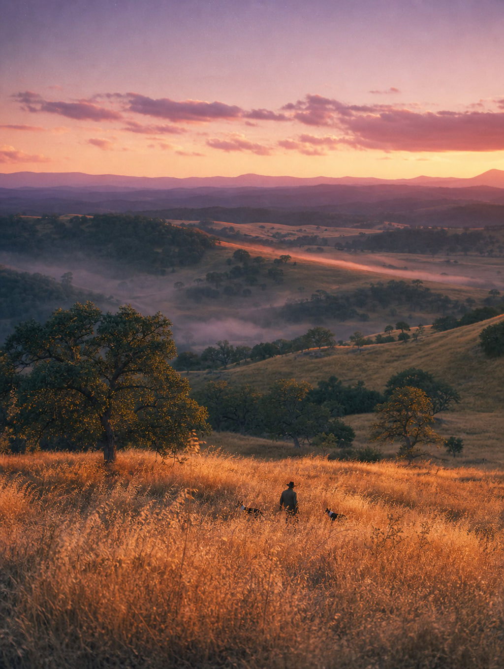 Sunrise in the Tall Grass, solo