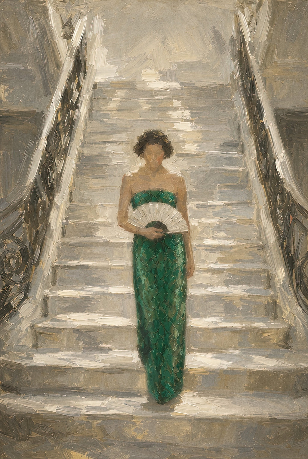 Python and the Staircase, solo