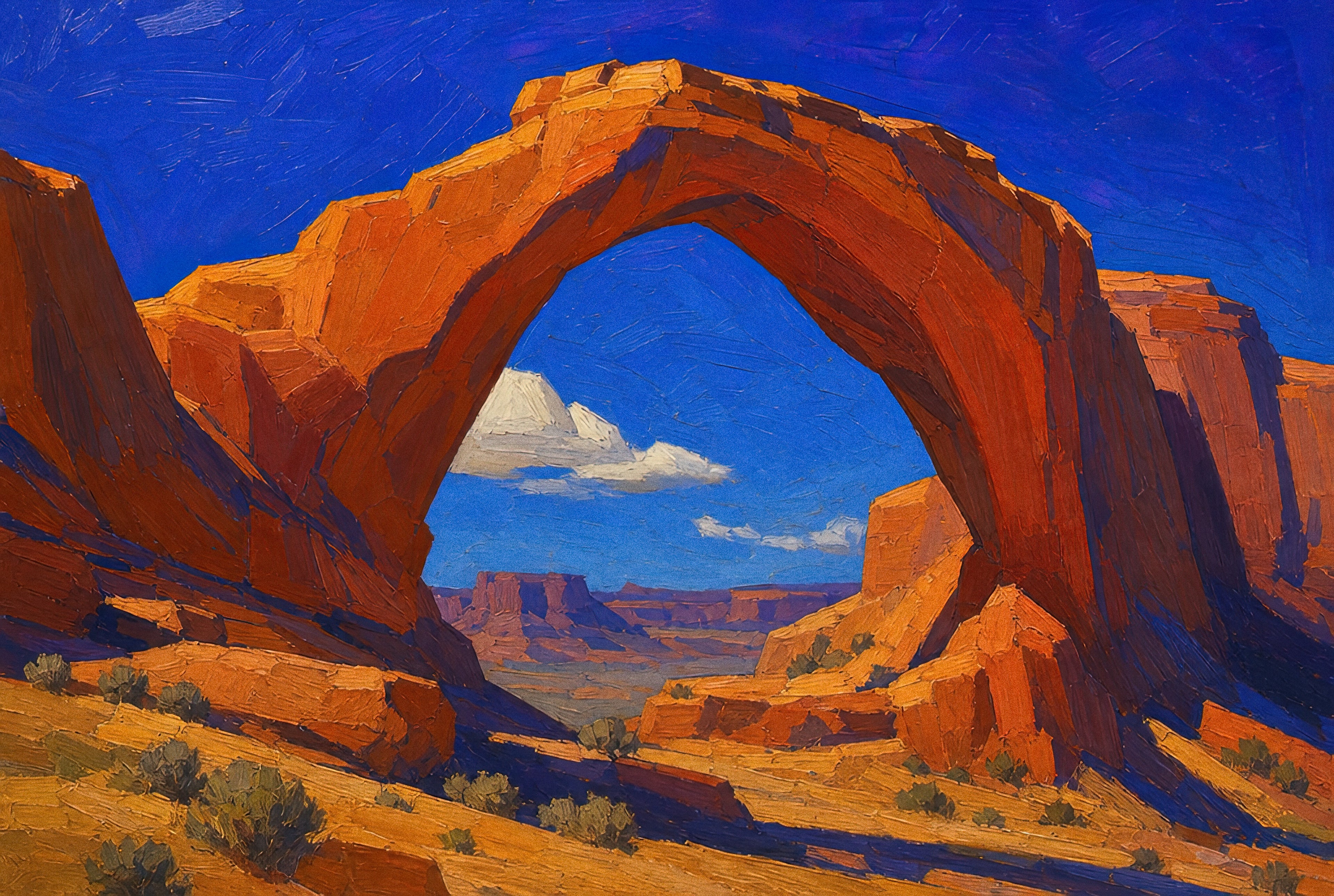 Through the Arch, solo
