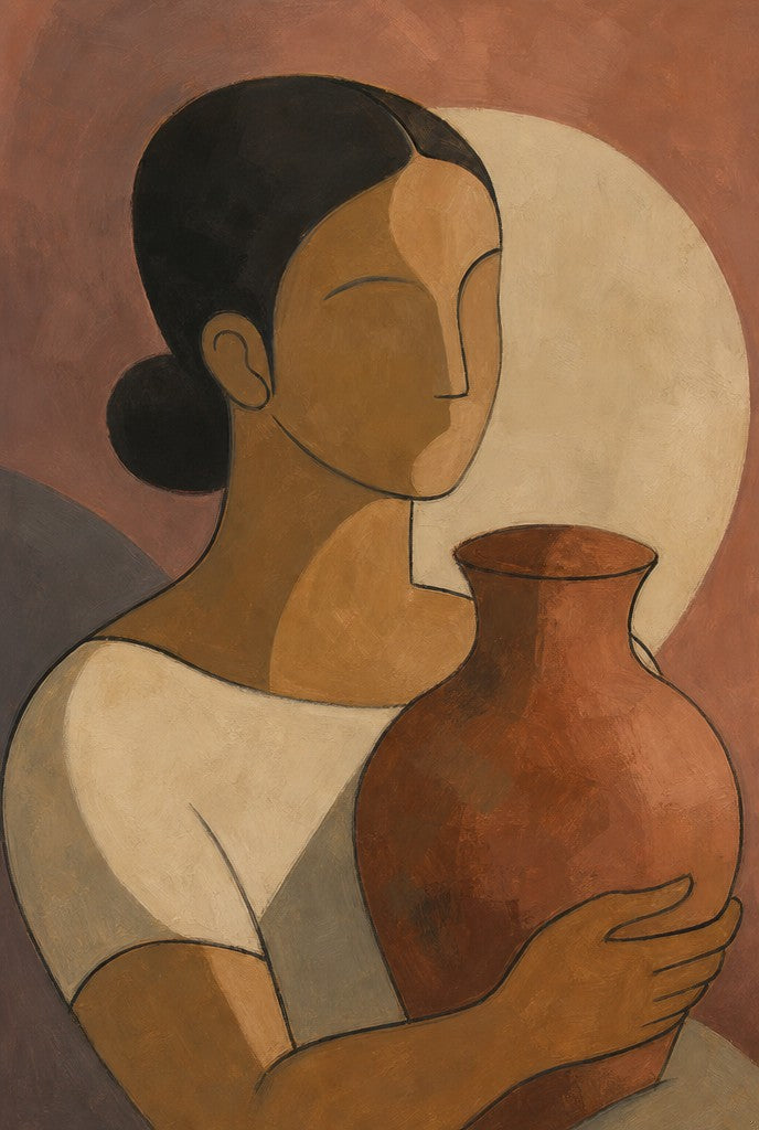 Woman With a Pot, solo
