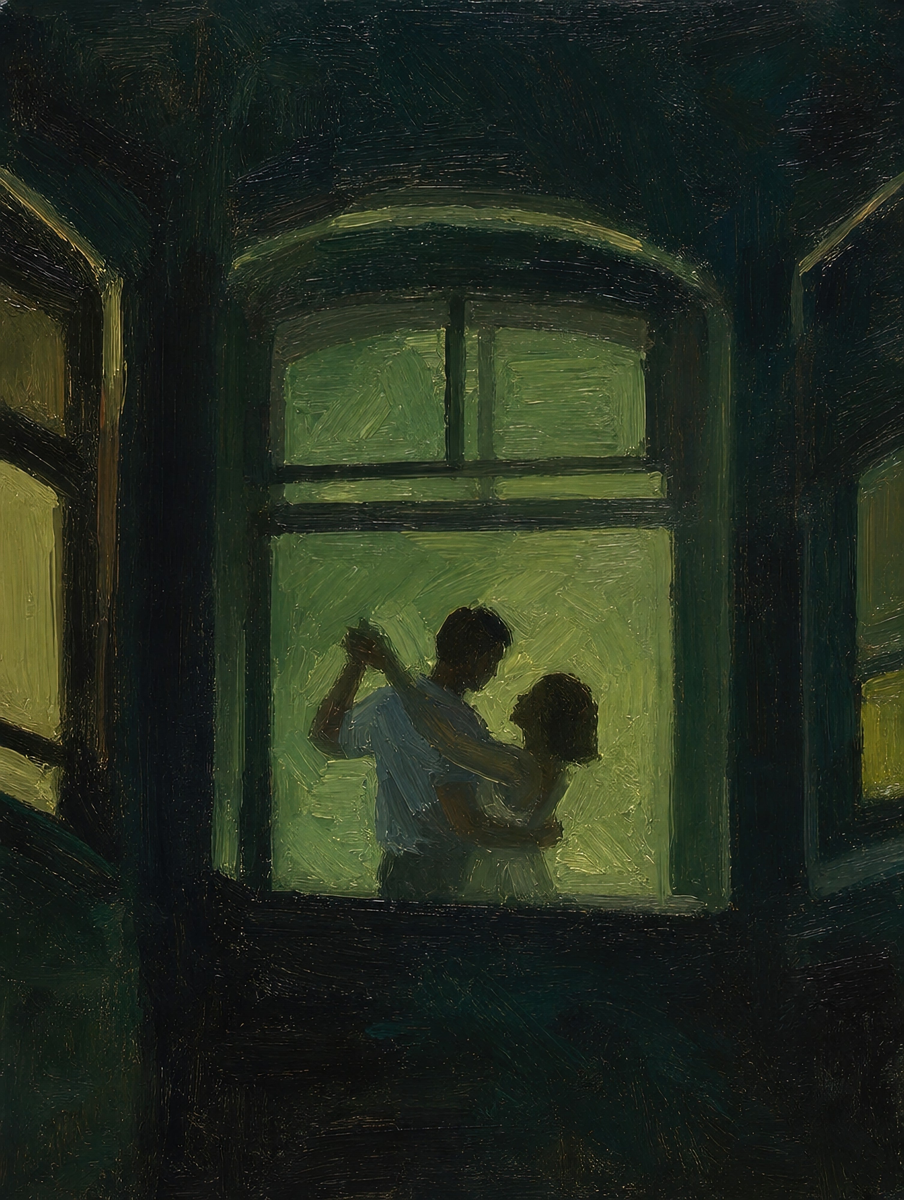 Green Night, Dancers, solo