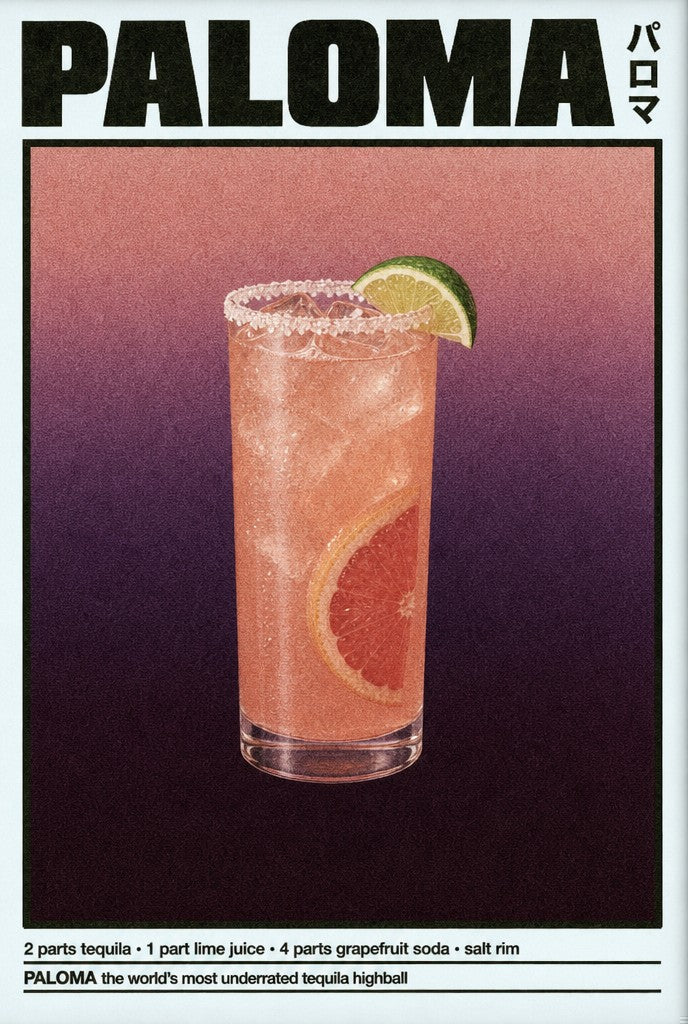 PALOMA. Femme art print by Drunk Dame.