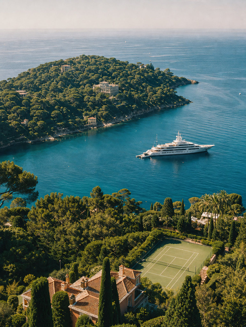 Coast and Tennis Court, solo
