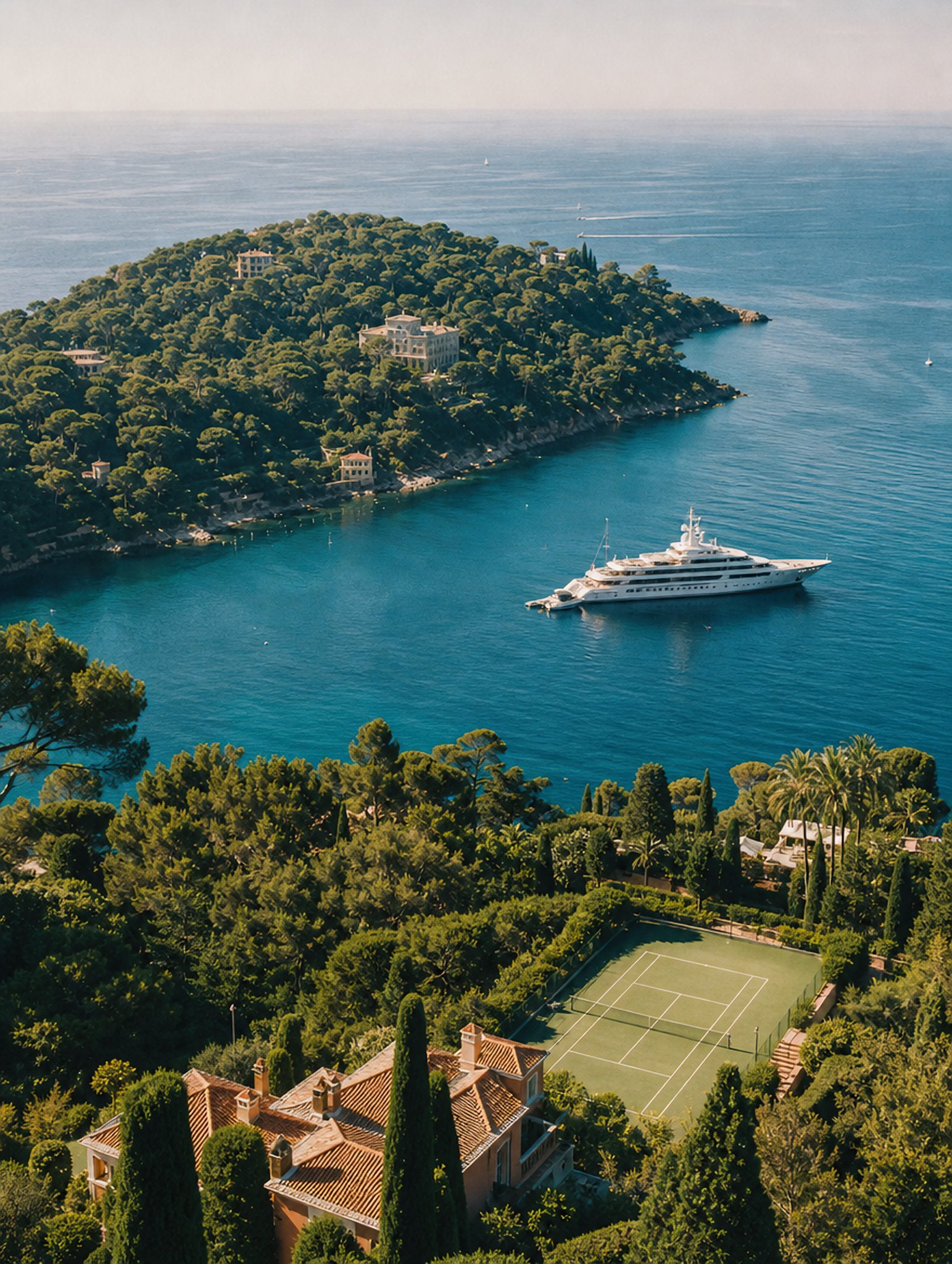 Coast and Tennis Court, solo